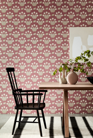 Pink Wallpaper | Little Greene