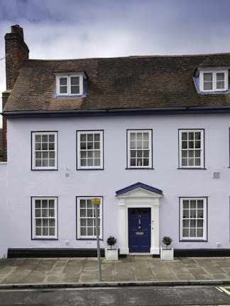 The exterior of The Haven, a breast cancer support charity in Hampshire.