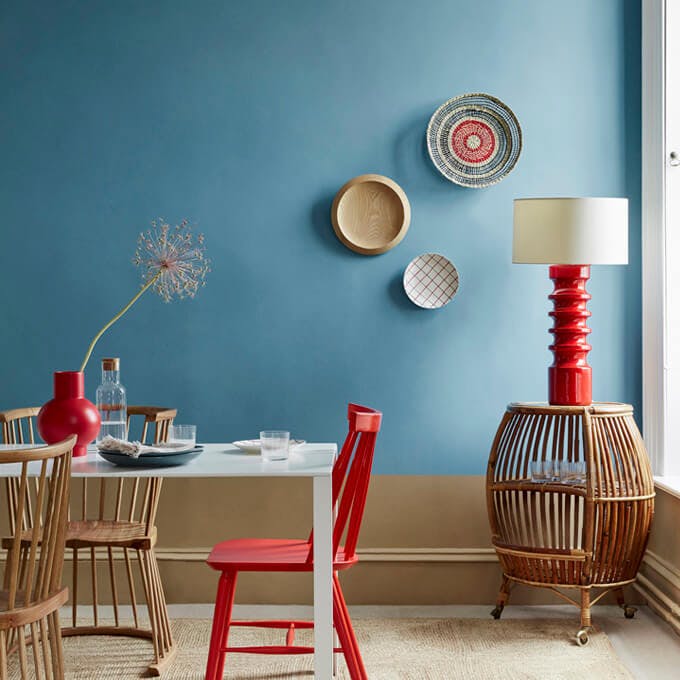 Blue dining room ideas